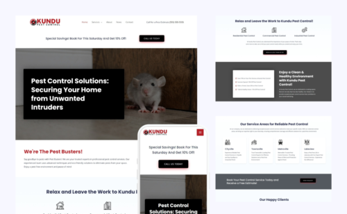 KW Pest Control V6 - Elementor