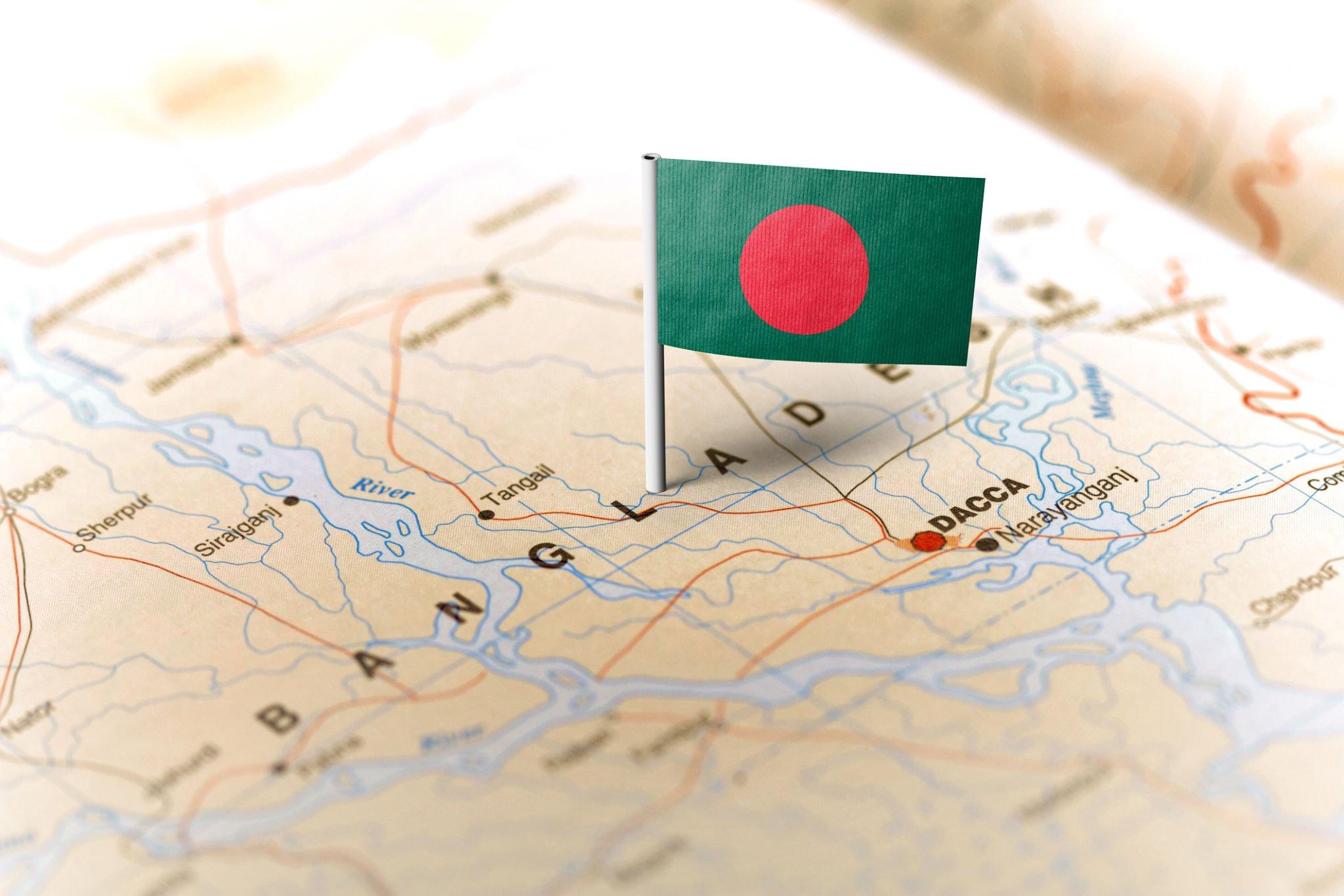 Bangladesh in Map