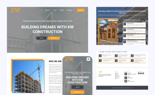KW Construction V1 - Elementor